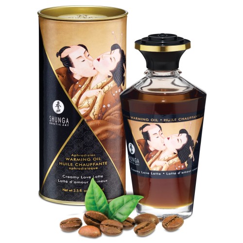 Shunga Warming Oil Creamy Love Latte