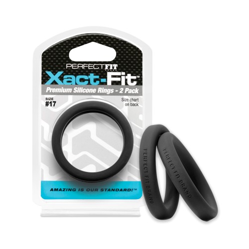 Perfect Fit Xact Fit 17 Negro Paquete de 2