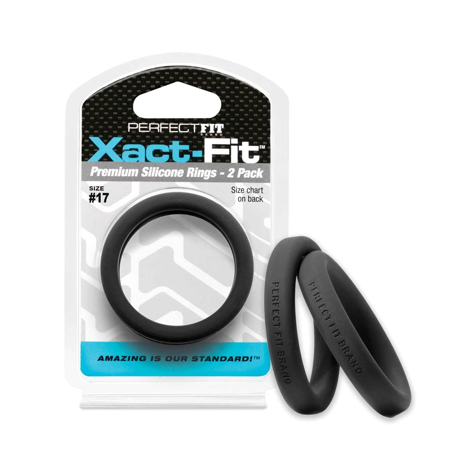 Perfect Fit Xact Fit 17 Black Pack of 2