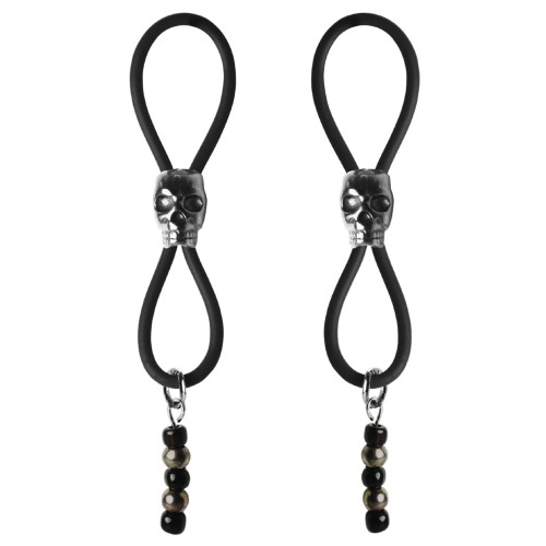 Bijoux de Nip Nipple Halos with Skull Slider