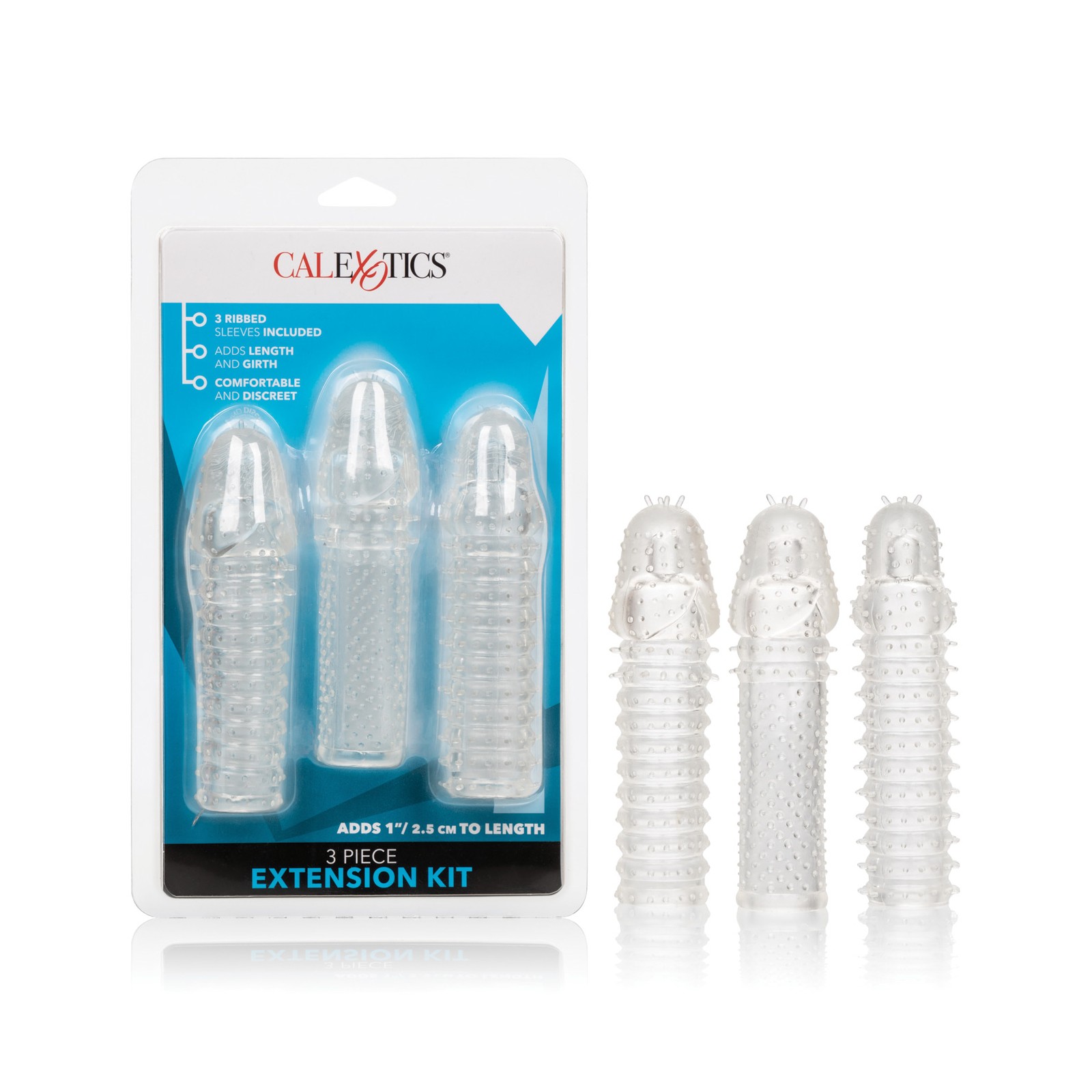 Extension 3 Piece Kit - Clear