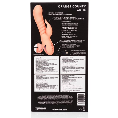 California Dreaming Orange County Cutie Vibrator