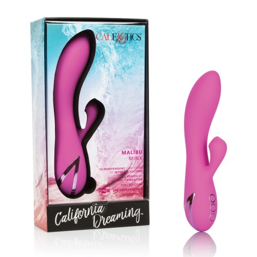 California Dreaming Malibu Minx Massager in Pink