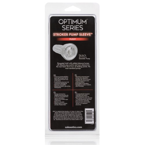 Optimum Series Stroker Sleeve - Clear