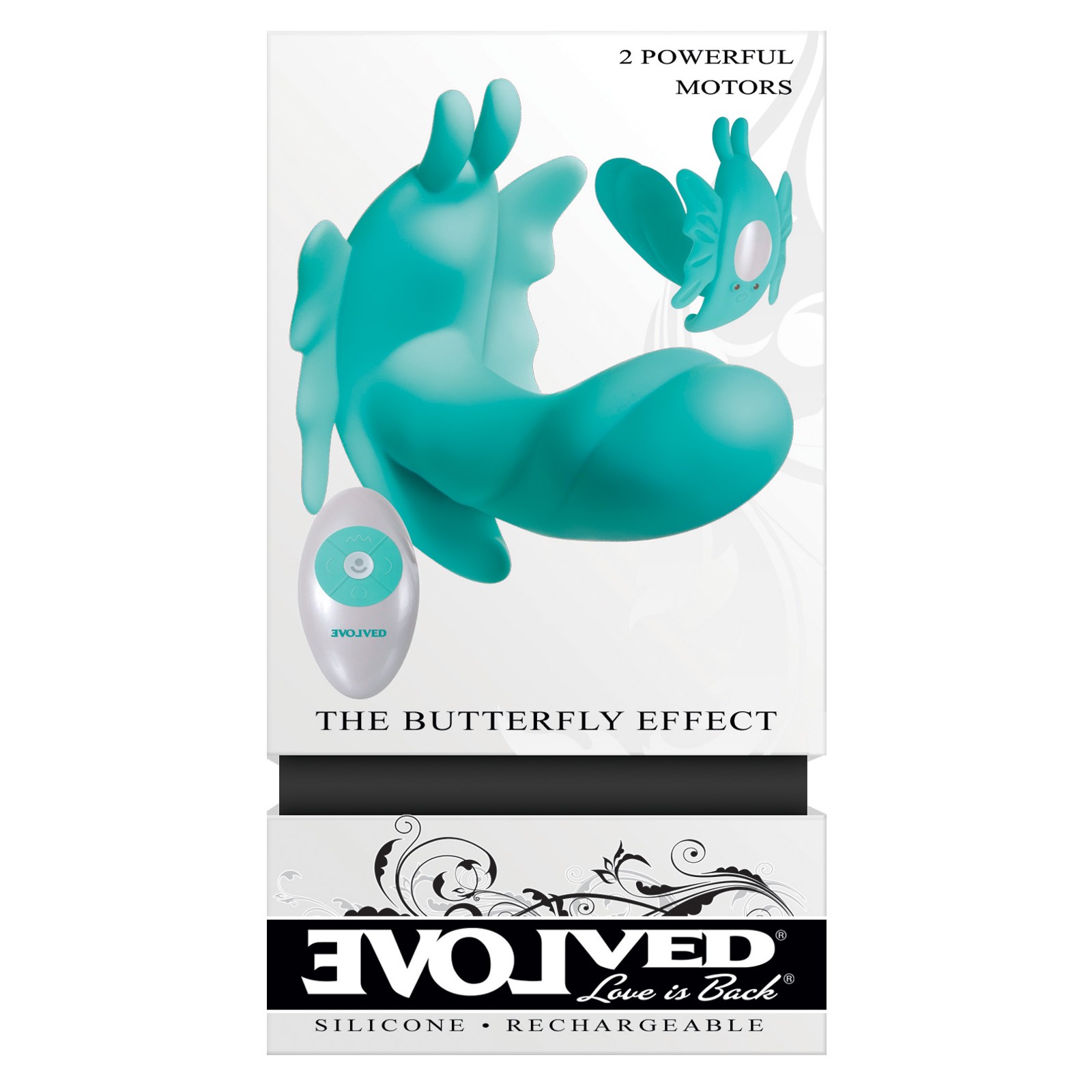 Evolved The Butterfly Effect Estimulador Dual Teal