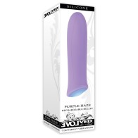 Evolved Purple Haze Vibrador Bullet Recargable - Siete Funciones