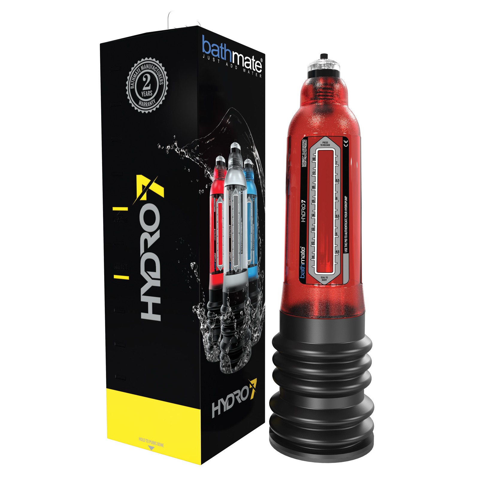 Bathmate Hydro 7 Hydropump - Red