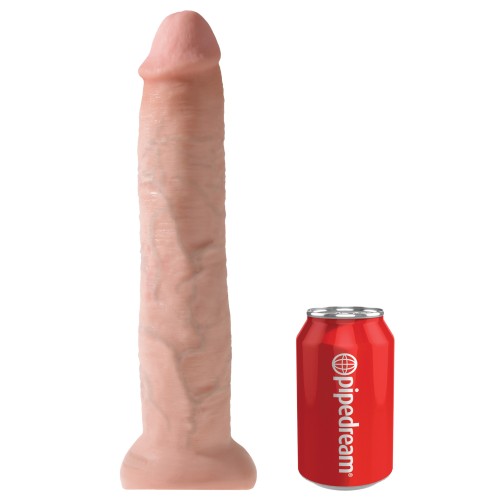 King Cock 13 Inch Realistic Cock - Flesh