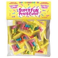 Caramelos de Pene Super Fun Bolsa de 25