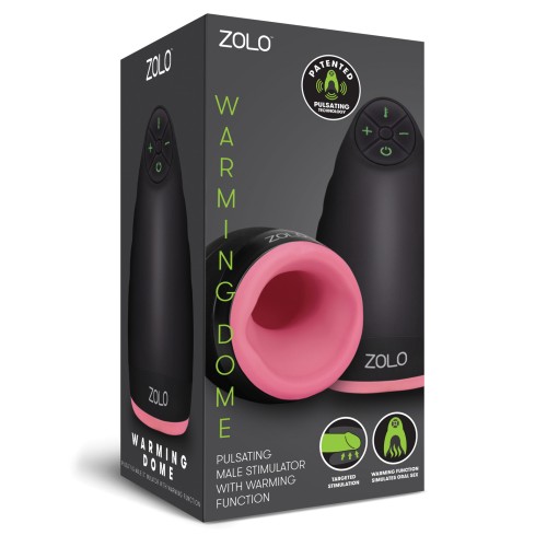 Zolo Pulsating Warming Dome for Intense Male Stimulation