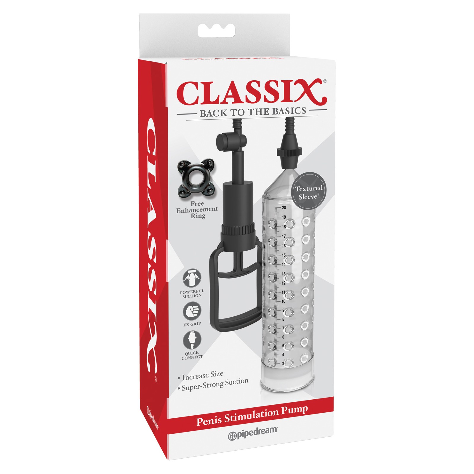 Classix Penis Stimulation Pump - Maximize Pleasure