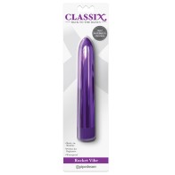 Vibrador Metálico Classix 7 pulgadas Púrpura