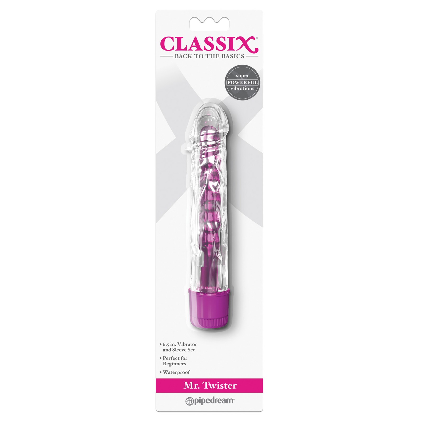 Classix Mr. Twister Pink Vibe with Sleeve