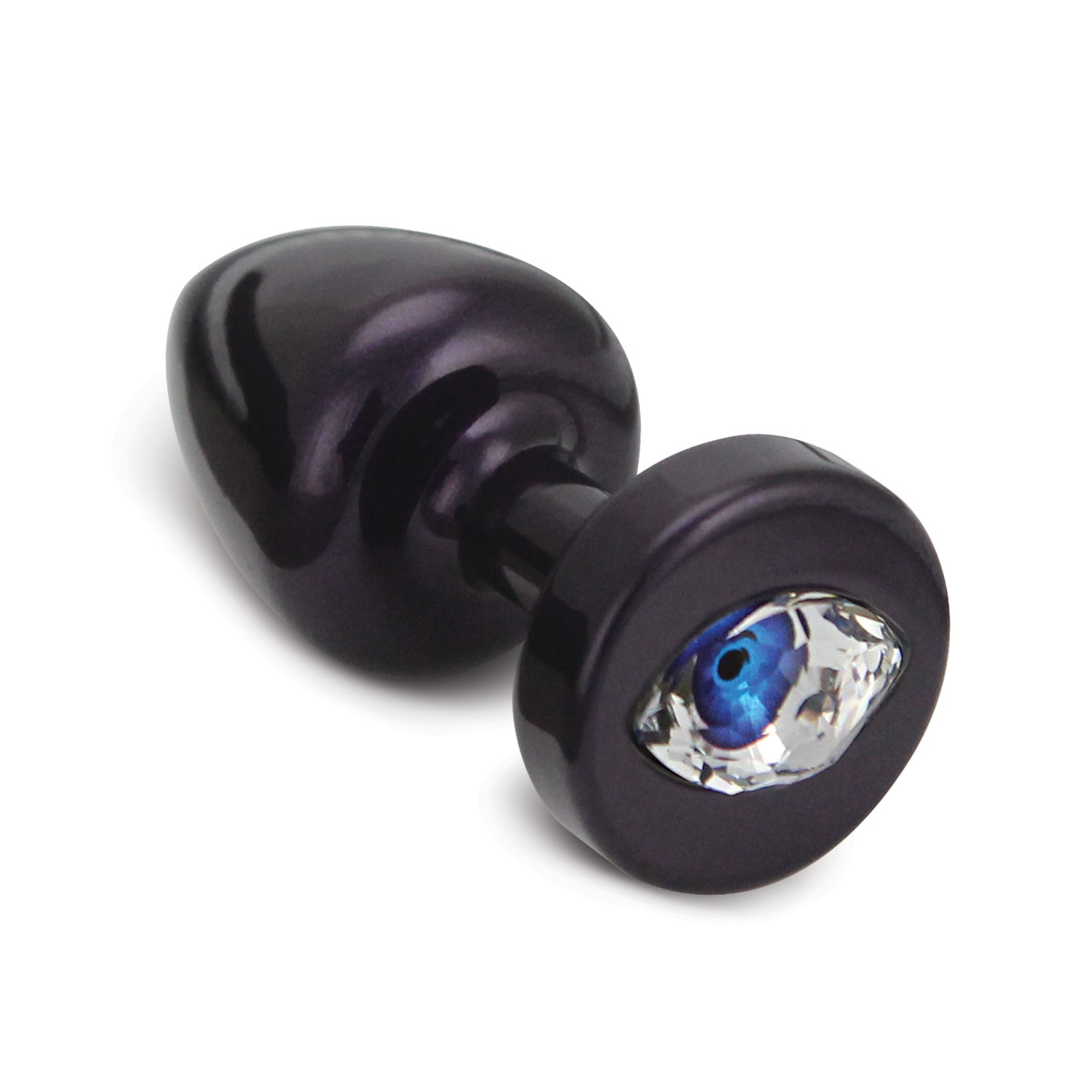 Diogol Anni R Cat's Eye T1 Cristal Plug Anal Púrpura