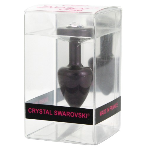 Diogol Anni R Cat's Eye T1 Crystal Butt Plug Purple