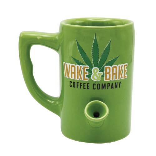 Taza Wake & Bake - 10 oz Verde