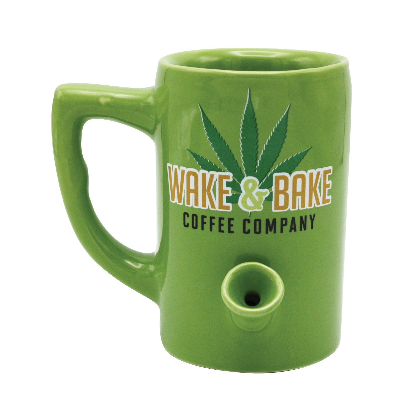 Taza Wake & Bake - 10 oz Verde