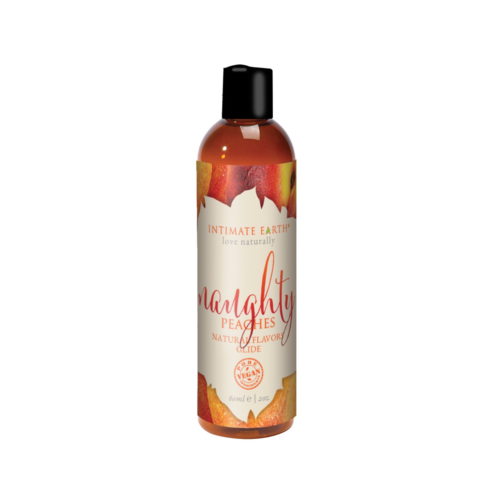 Intimate Earth Natural Glide Naughty Peaches 60ml