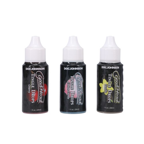 Kit de Gotas GoodHead Tingle para Juego Oral