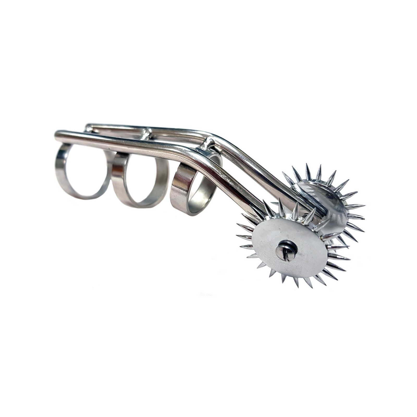 Rouge Stainless Steel Cat Claw Pinwheel for Ultimate Pleasure