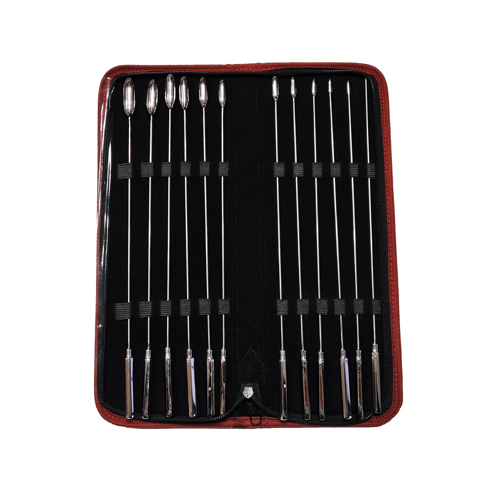 Rouge Stainless Steel Rosebud Dilator Set