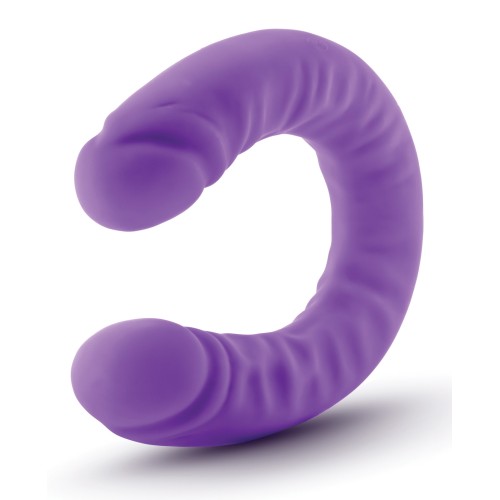 Blush Ruse 18 Inch Slim Double Dong Purple - Versatile Pleasure