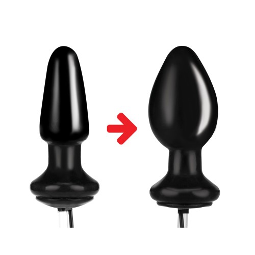 Lux Fetish Inflatable Butt Plug with Vibrations