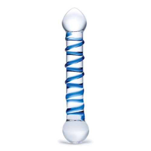 Glas 6.5 Inch Spiral Dildo for Unique Sensations