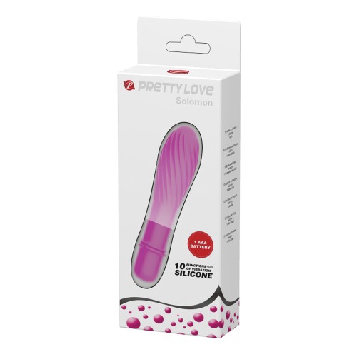 Brawny G-Spot Vibrator in Fuchsia