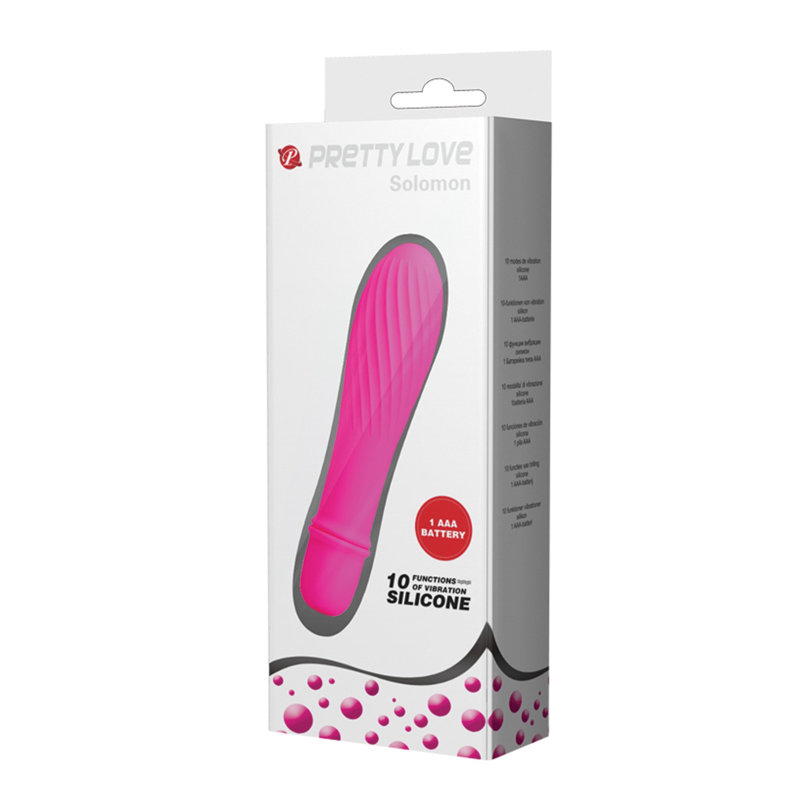 Vibrador Brawny G-Spot Pretty Love Solomon