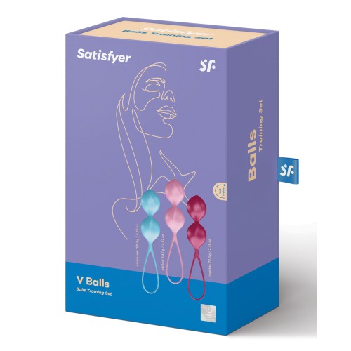 Set de Entrenamiento Satisfyer V Balls 3 Piezas