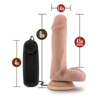 Blush Dr. Skin Dr. Rob 6 inch Cock with Suction Cup - Vanilla