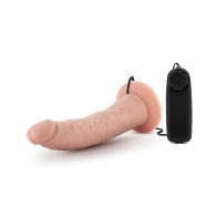 Pene Vibrador Dr. Skin Dr. Dave 7" Vainilla