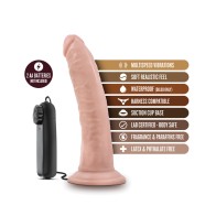 Pene Vibrador Dr. Skin Dr. Dave 7" Vainilla