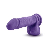 Blush Au Naturel Bold Hero 8 Inch Dildo Purple