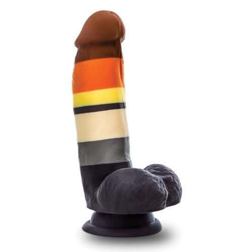 Blush Avant P9 Bear Pride Dildo - Multi Color