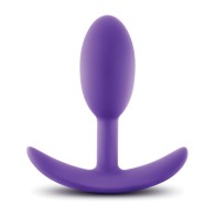 Plug Anal Vibra Slim Wearable Blush Luxe Pequeño Morado