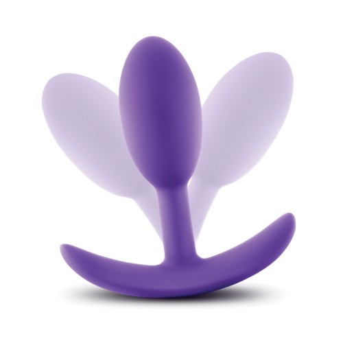 Plug Anal Vibra Slim Wearable Blush Luxe Pequeño Morado