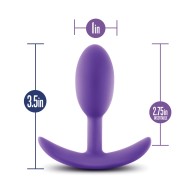 Plug Anal Vibra Slim Wearable Blush Luxe Pequeño Morado