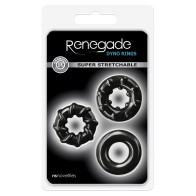 Anillos Renegade Dyno Negros