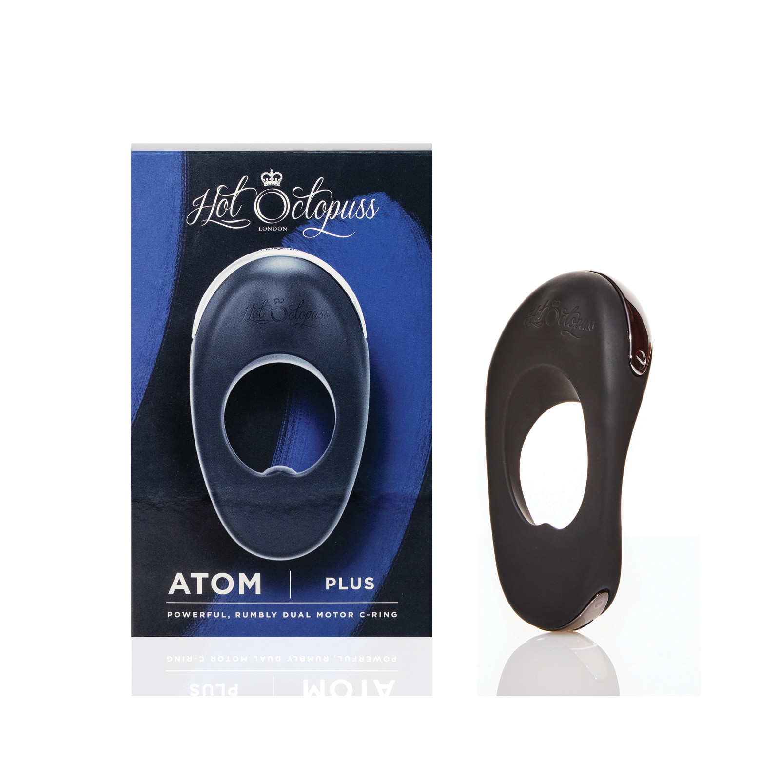 Hot Octopuss Atom Plus Cock Ring Black