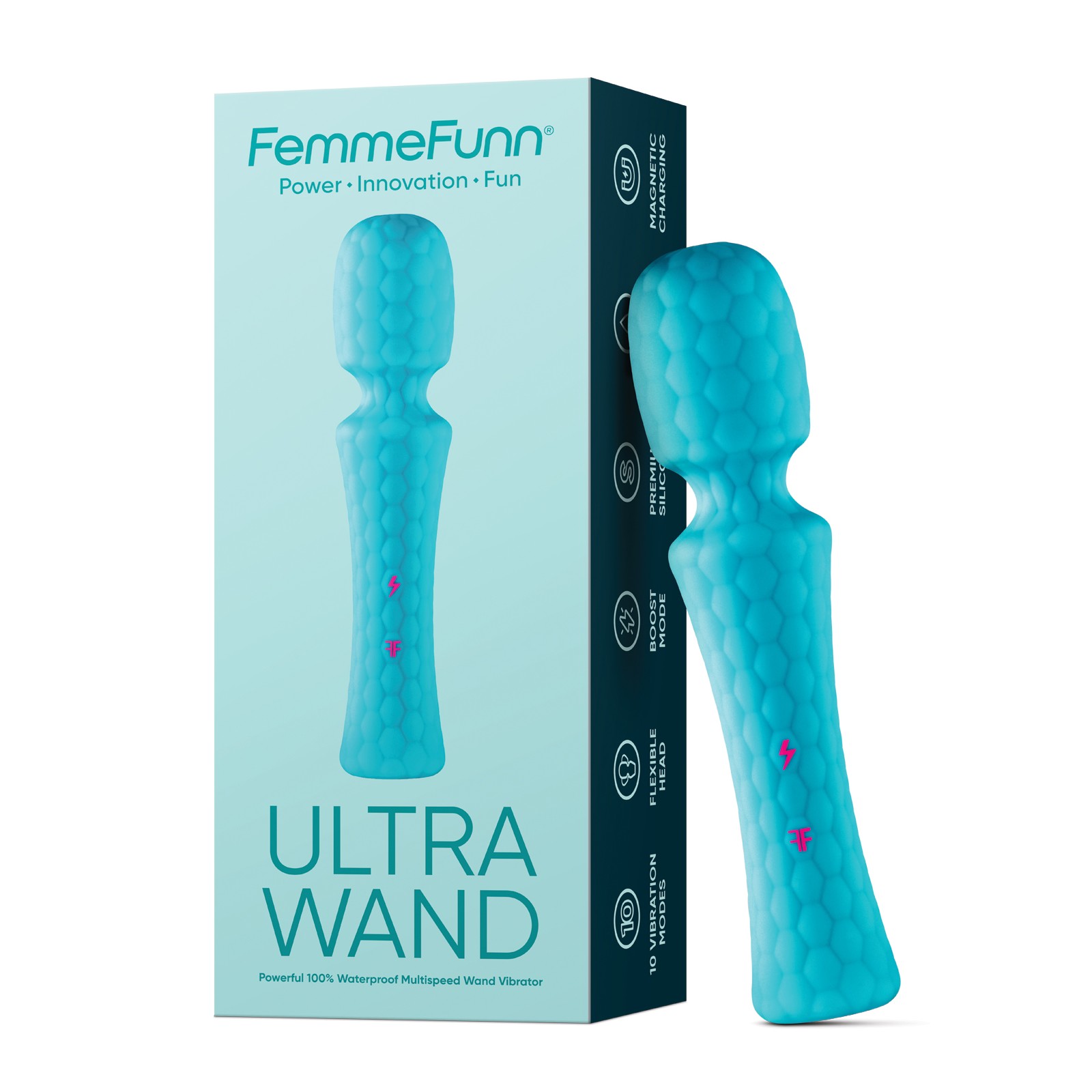 Femme Funn Ultra Wand Turquesa Vibrador Potente