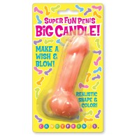 Super Fun Big Penis Candle - Party Fun