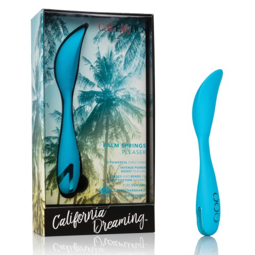 California Dreaming Palm Springs Vibrator Blue