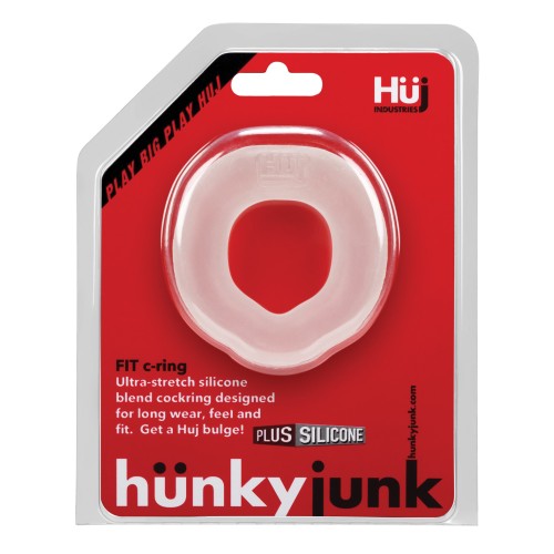 Hunky Junk Fit Ergo C Ring - Ice