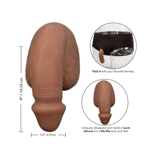 Packer Gear 4" Silicone Packing Penis - Realistic Experience