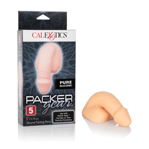 Pene de Silicona de 5 Pulgadas Packer Gear