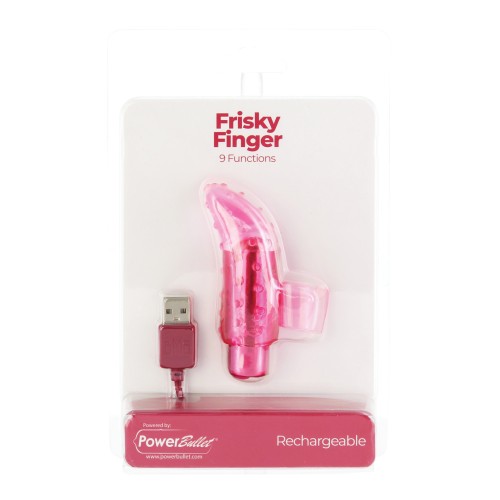 Frisky Finger Vibrador Recargable