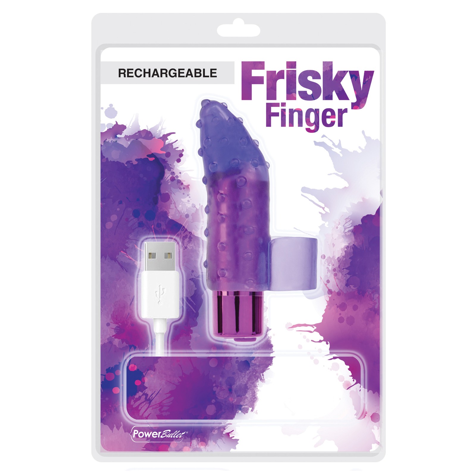 Frisky Finger Recargable - Potente Masajeador de Mano