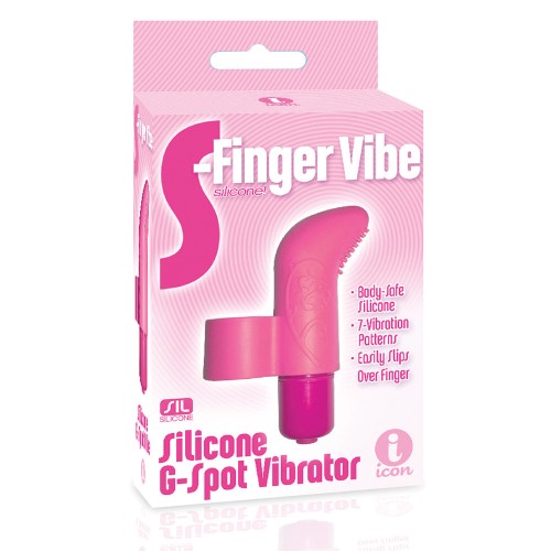 9's S-Finger Vibe Pink Finger Vibrator